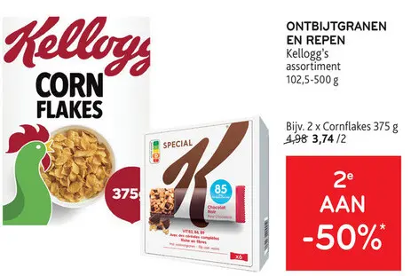 Promotie: Ontbijtgranen en repen