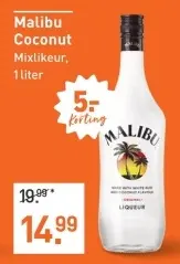 Aanbieding: Malibu Coconut Mixlikeur