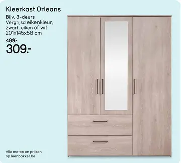 Aanbieding: Kleerkast Orleans