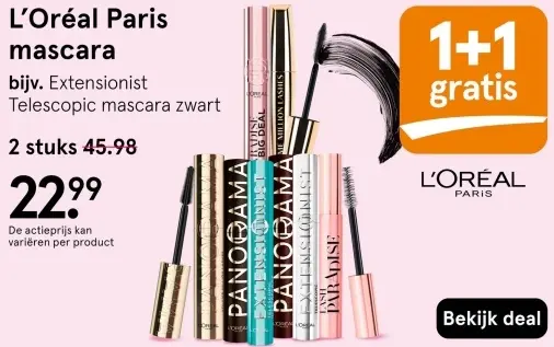 Aanbieding: Mascara