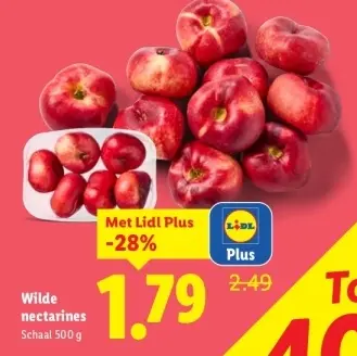 Aanbieding: Wilde nectarines