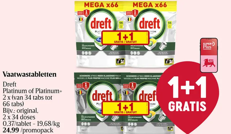 Aanbieding: Vaatwastabeletten