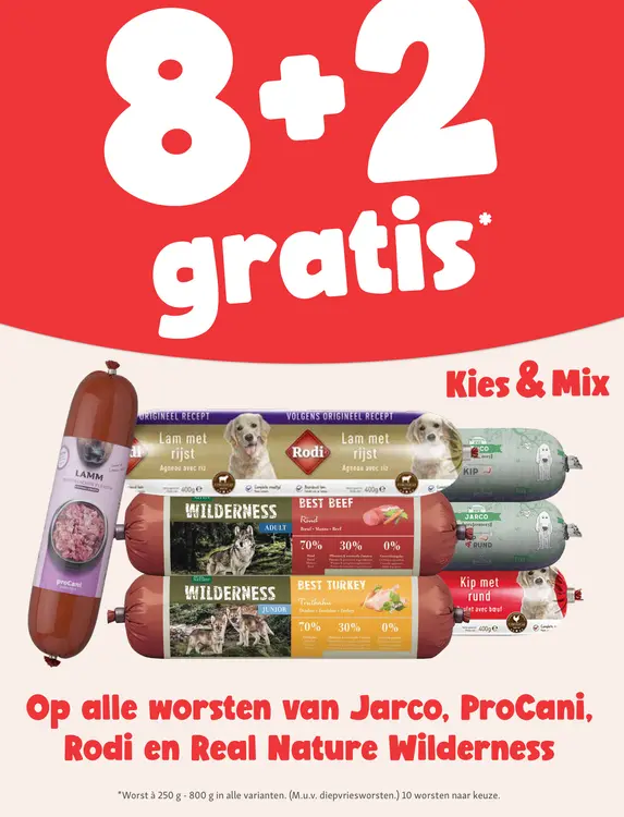 Aanbieding: Hondenworsten