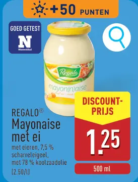 Promotie: Mayonaise met ei