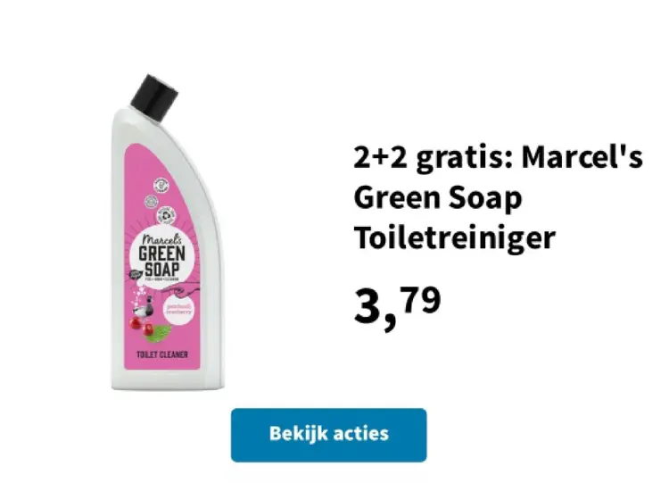 Promotie: Marcel's Green Soap Toiletreiniger