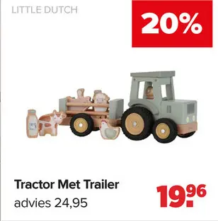 Promotie: Tractor Met Trailer