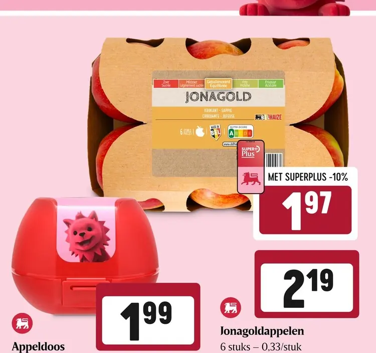 Promotie: Jonagoldappelen