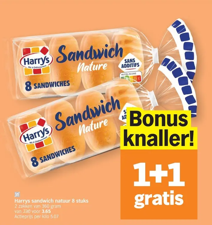 Promotie: Harrys Sandwich natuur