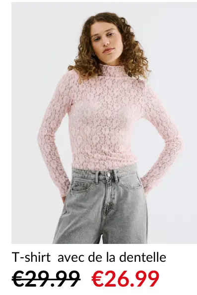 Offre: avec de la dentelle