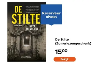 Aanbieding: De Stilte