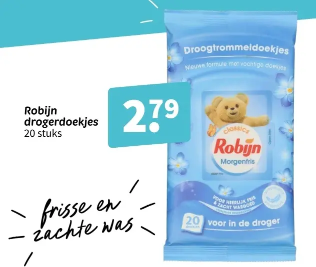 Promotie: drogerdoekjes