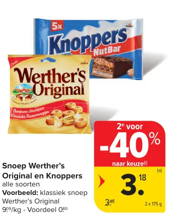 Promotie: Snoep