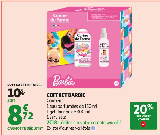 Offre: Coffret Barbie