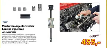Aanbieding: Verstuiver-/injectortrekker benzine injectore