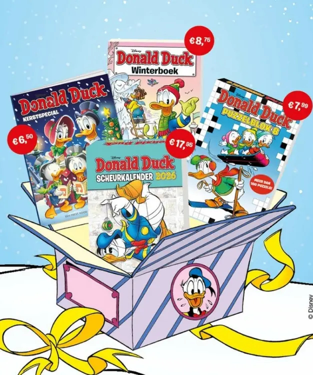 Aanbieding: Donald Duck Kerstspecial, Winterboek en meer