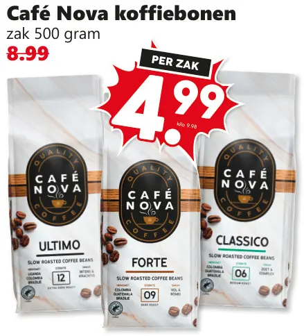 Aanbieding: Koffiebonen