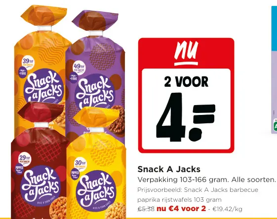 Promotie: Snack A Jacks