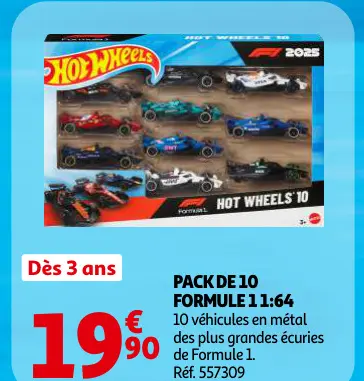 Offre: Pack De 10 Formule 1 1:64