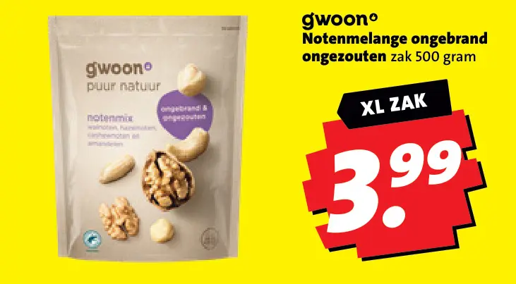 Aanbieding: Notenmelange ongebrand ongezouten