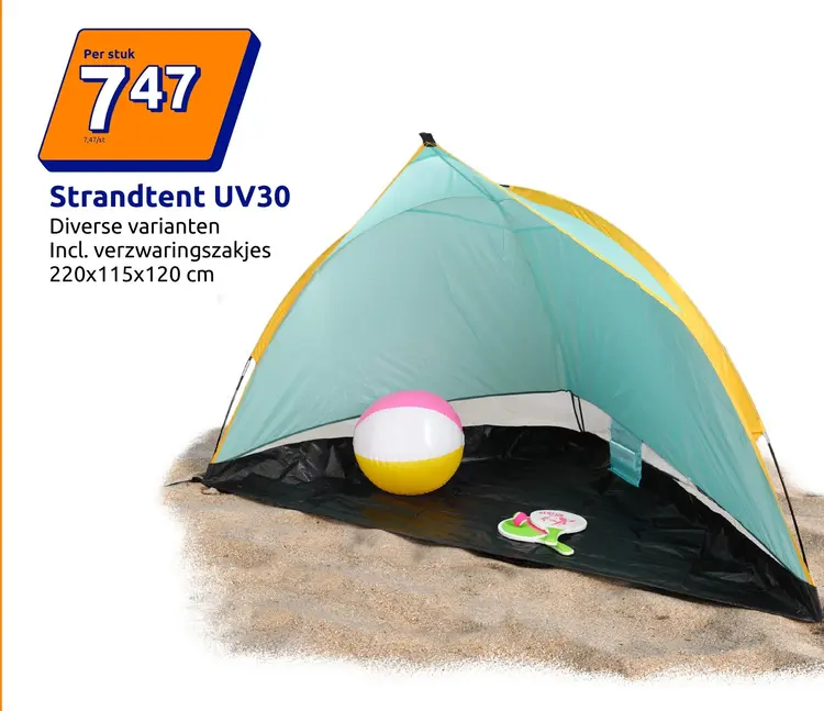 Promotie: Strandtent UV30