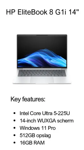 Aanbieding: HP EliteBook 8 G1i 14"