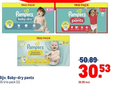 Aanbieding: Bijv. Baby-dry pants