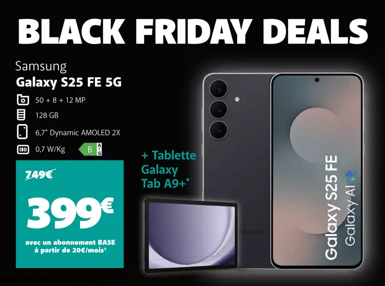 Offre: Galaxy S25 FE 5G