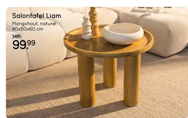 Aanbieding: Salontafel Liam