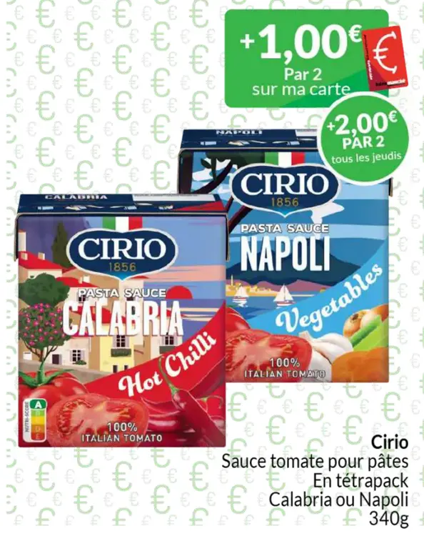Offre: Sauce tomate pour pâtes