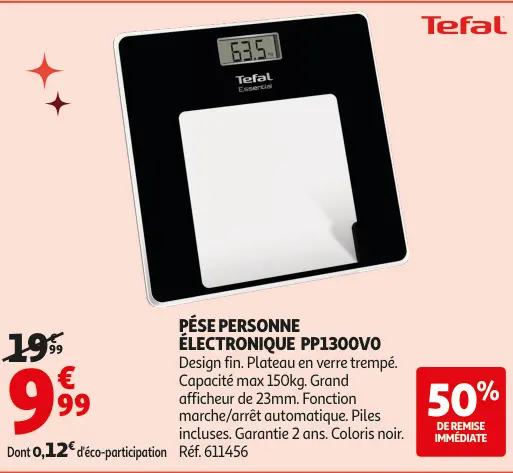 Promotie: Pése personne électronique pp1300v0