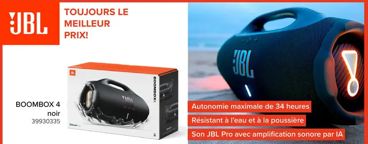 Offre: Boombox 4
