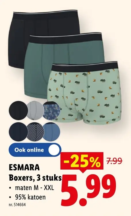 Promotie: Boxers