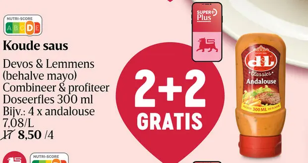 Promotie: Koude saus