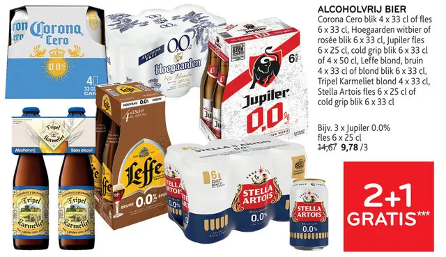 Promotie: Alcoholvrij bier