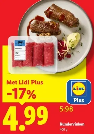 Aanbieding: Rundervinken