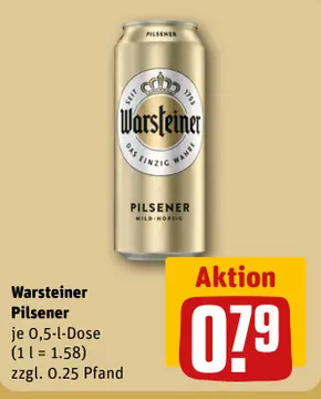 Aanbieding: Warsteiner Pilsener
