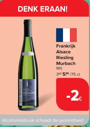 Promotie: Riesling Murbach