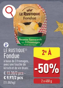 Offre: Fondue