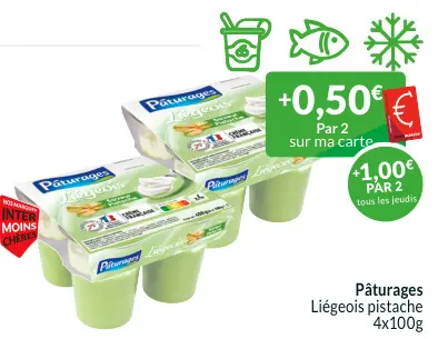 Offre: Liégeois pistache