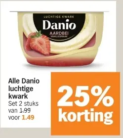 Aanbieding: Danio luchtige kwark