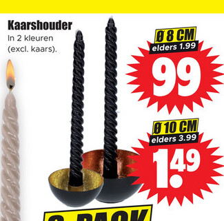 Aanbieding: Kaarshouder