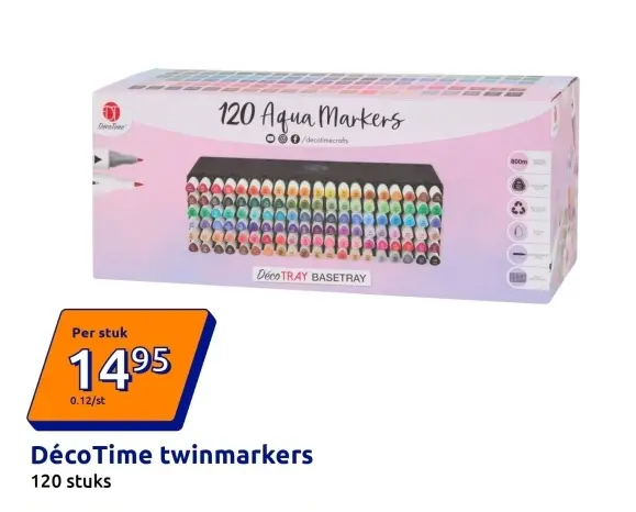 Promotie: DécoTime twinmarkers