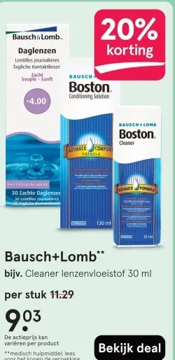 Aanbieding: Daglenzen