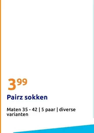 Aanbieding: Pairz sokken