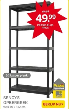 Aanbieding: SENCYS OPBERGREK