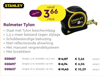 Aanbieding: Rolmeter Tylon