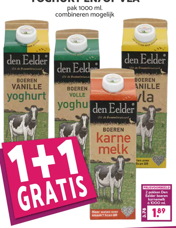 Aanbieding: Boeren karnemelk