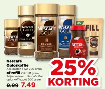 Aanbieding: Nescafé Oploskoffie
