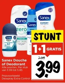 Aanbieding: Douche of Deodorant