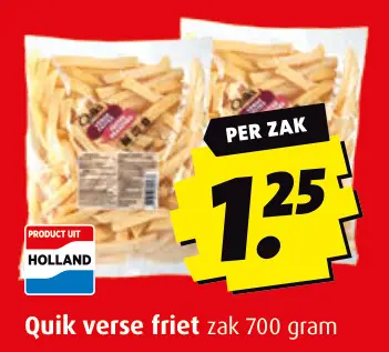 Aanbieding: Quik verse friet
